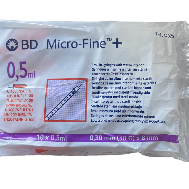 Insuline spuiten peptides